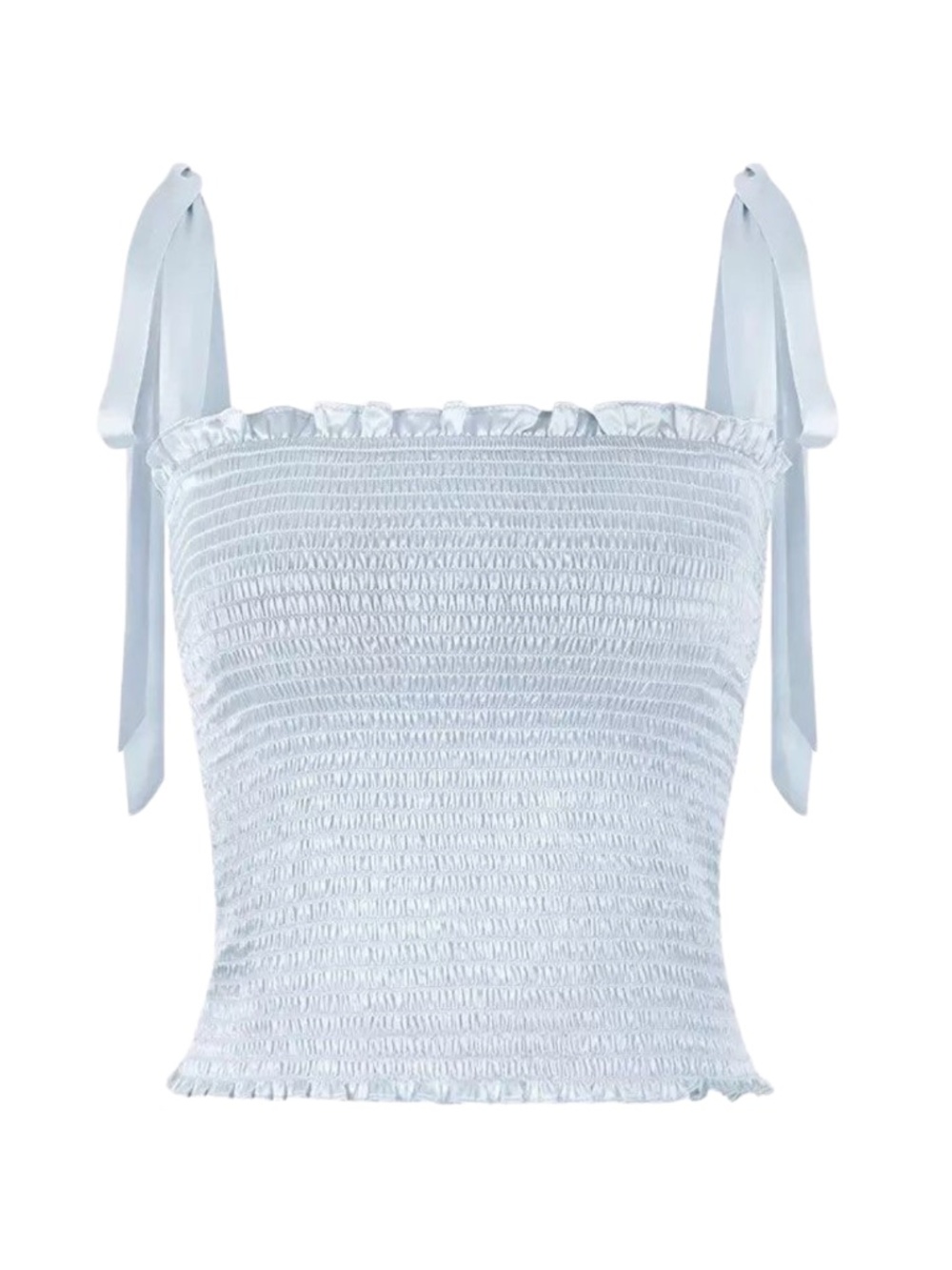 NEW Reformation Pina Silk Top Horizon Medium